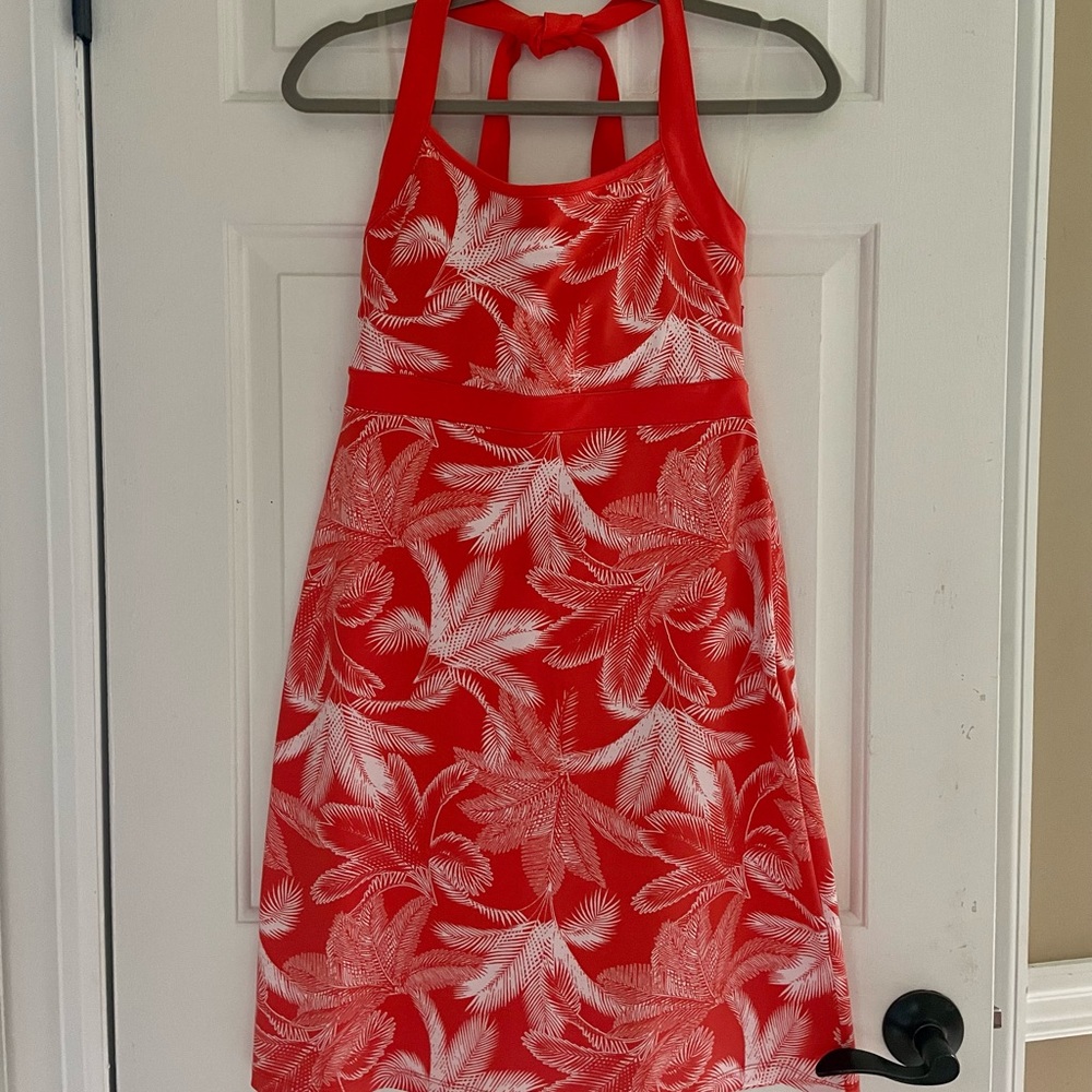 Talbots small petite orange sundress